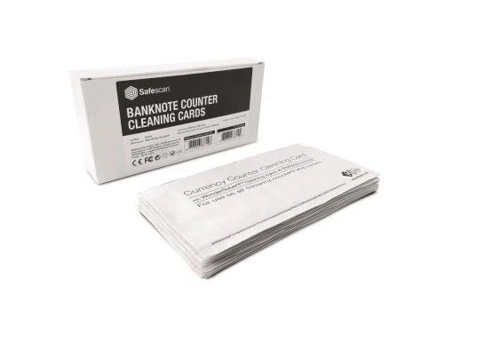 Safescan 152-0663, Puhdistuskortti, Safescan, Safescan bill counters, Valkoinen, 153 mm, 76 mm