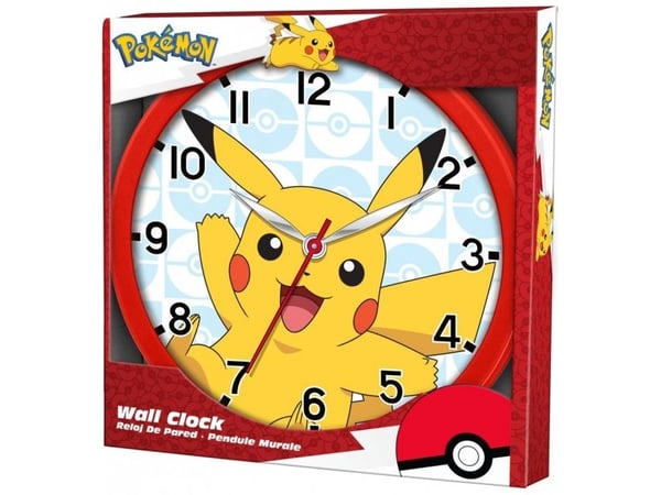 Euroswan veggklokke 25 cm Pokemon POK3159 Kids Euroswan