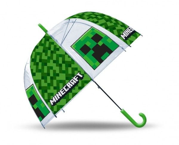 Gjennomsiktig paraply 48 cm Minecraft MC00007