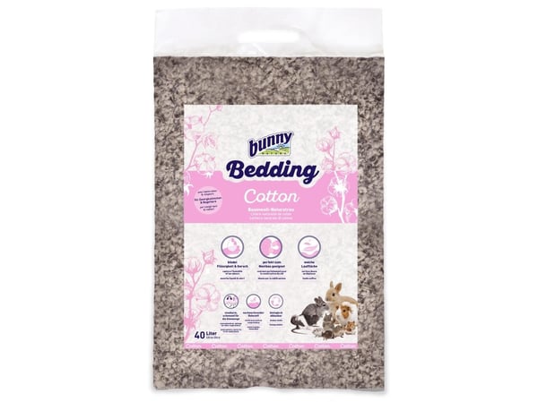 Bunny Nature 16000, 40 l, Fiber, Bomull, Gerbil, Hamster, Mus, Kanin, Rotte