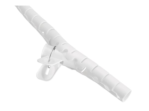 Neomounts - Kabelstyringsmuffe - for 1-3 kabler, universell - hvit - 2 m