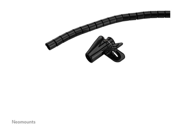 NEOMOUNTS kabelspiral 1-3 kabler svart/universal/15 mm diameter