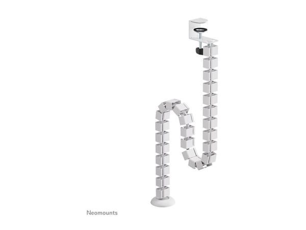 Neomounts - Kabelstyringsryggrad - clamp-on design, universal - hvit