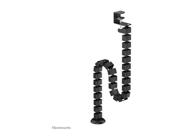 NEOMOUNTS kabelkanal fleksibel svart/klemmefeste