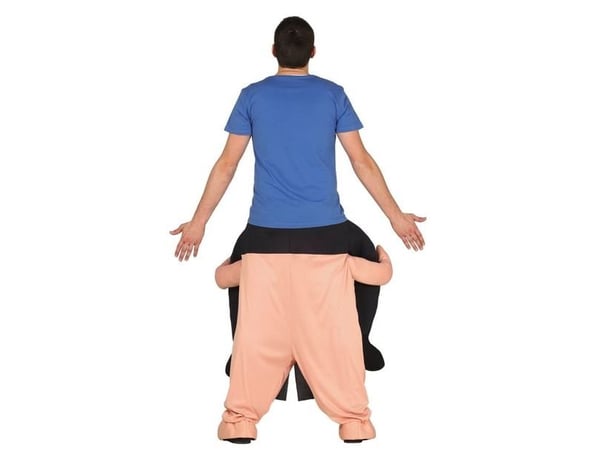 Sumobrottare piggy back-kostym