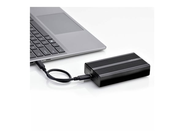 StarTech.com 1USB4-NVME-ENCLOSURE, SSD-kotelo, M.2, PCI Express, 40 Gbit/s, USB-liitettävyys, musta