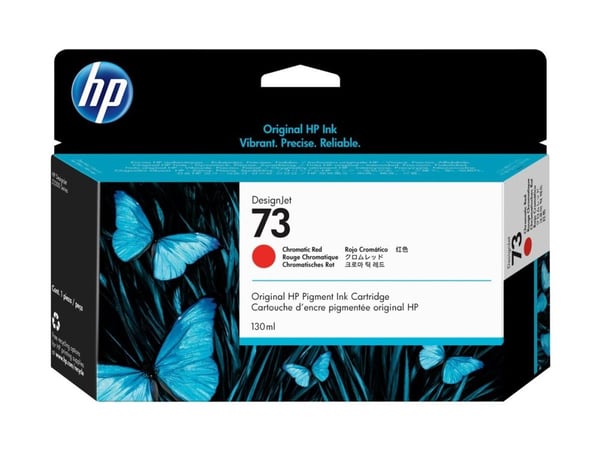 HP 73 - 130 ml - kromatisk rød - original - DesignJet - blekkpatron - for DesignJet Z3200, Z3200ps