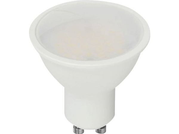V-TAC 218801 LED-lampe (RGB) GU10 10 W kaldhvit 50 mm x 50 mm kan ikke dimmes 1 stk.