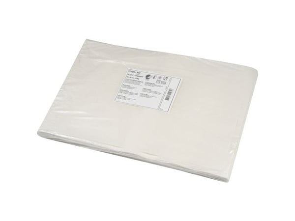 Pergament-ark, ABENA Cater-Line, 68x42cm, bleget, papir/virgin, 1/2 ark