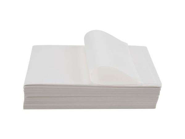 Pølsepapir, Rul-let, 20x12,3cm, bleget, papir/virgin, 1000 ark - (10 stk.)