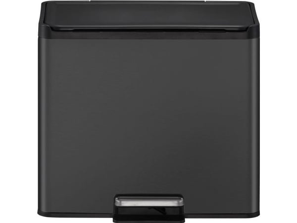 Pedalspand, EKO Essential, sort, 2-rums
