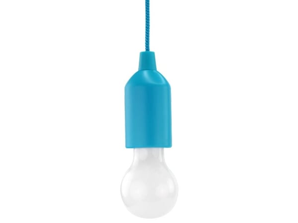 HyCell 1600-0174 Pull-Light PL Retkeilyvalo LED (RGB) 25 lm Paristokäyttöinen 50 g Sininen