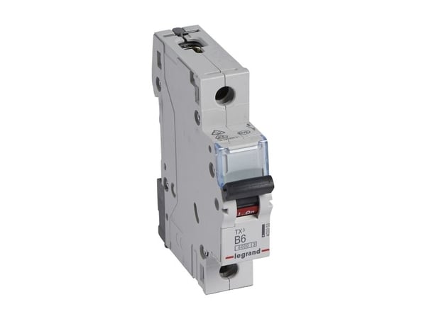 Legrand TX3, Pienoiskatkaisija, Tyyppi B, IP20, 240 - 415 V