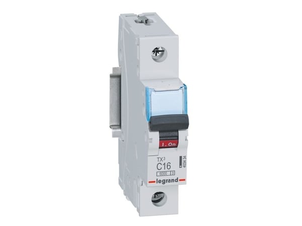 Legrand TX3, Pienoiskatkaisija, Tyyppi C, IP20, 240 - 415 V