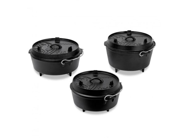 Petromax ft3-t, 1,6 l, Sort, Støpejern, 252 mm, 210 mm, 120 mm