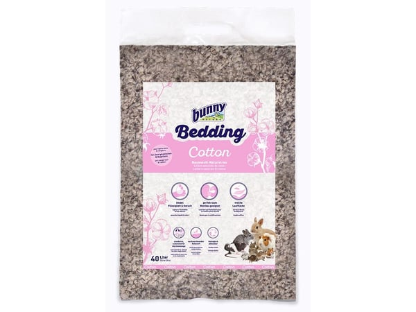 Bunny Nature 16000, 40 l, Fiber, Bomull, Gerbil, Hamster, Mus, Kanin, Rotte