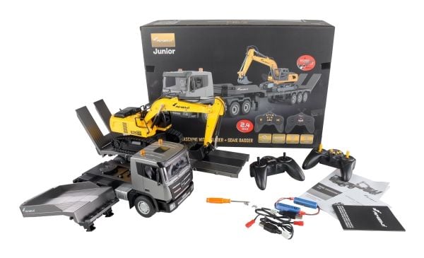 Amewi G836E/G041E, Gravemaskin, 1:24, 8 år, 500 mAh, 350 g