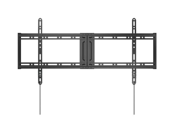 Equip 650360, 109,2 cm (43"), 2,41 m (95"), 200 x 200 mm, 800 x 400 mm, Akrylonitril-butadien-styren (ABS), Rustfritt stål, Sort