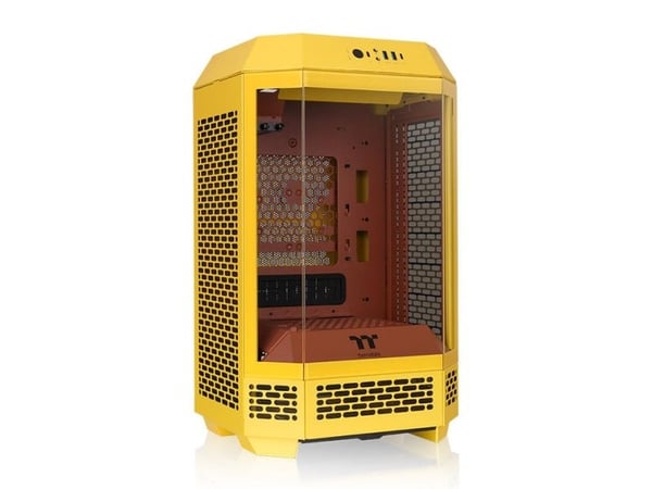 Thermaltake The Tower 250, Mini Tower, PC, Keltainen, Mini-ITX, SPCC, 21 cm