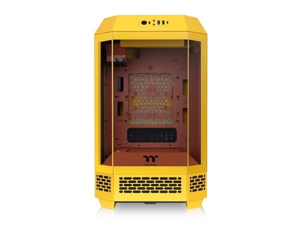 Thermaltake The Tower 250, Mini Tower, PC, Keltainen, Mini-ITX, SPCC, 21 cm