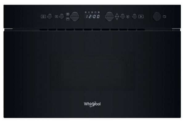 Whirlpool WMN14BB, Innebygget, Grill mikrobølge, 22 l, 750 W, Innebygd skjerm, LCD