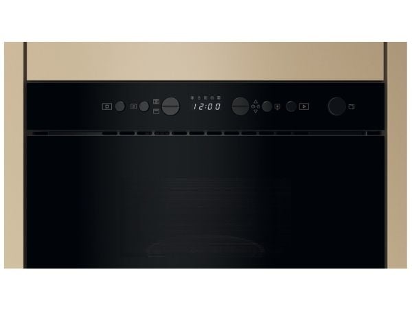 Whirlpool WMN14BB, Innebygget, Grill mikrobølge, 22 l, 750 W, Innebygd skjerm, LCD