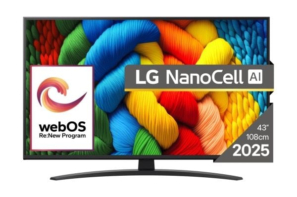 LG 43NANO81A3AA 43-tommers 4K 60Hz