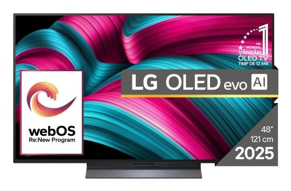 LG OLED48C51LA - 48" Diagonalklasse C5 Series OLED TV - OLED evo AI - Smart TV - webOS - 4K UHD (2160p) 3840 x 2160 - HDR