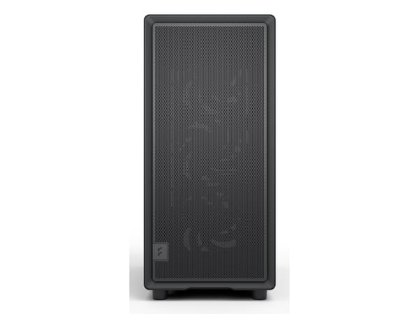 Fractal Design Epoch - Computer case - ATX - sidepanel med vindu (herdet glass) - ingen strømforsyning (ATX) - svart, blank - USB/lyd