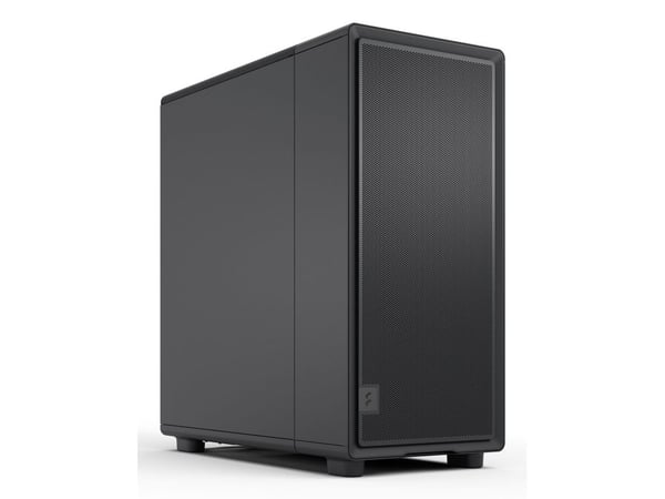 Fractal Design Epoch - Computer case - ATX - sidepanel med vindu (steel) - ingen strømforsyning (ATX) - svart - USB/lyd