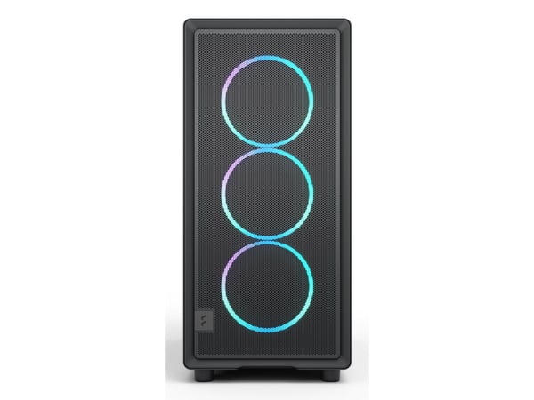 Fractal Design Epoch - Computer case - ATX - sidepanel med vindu (herdet glass) - ingen strømforsyning (ATX) - svart, RGB sort TG lys fargetone - U...