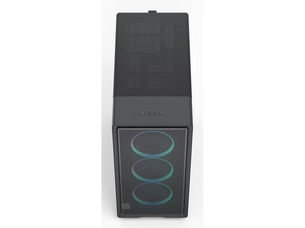 Fractal Design Epoch - Computer case - ATX - sidepanel med vindu (herdet glass) - ingen strømforsyning (ATX) - svart, RGB sort TG lys fargetone - U...