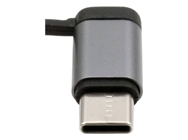 EXSYS EX-K1403-2, 1 m, USB A, USB C, USB 2.0, 0,48 Gbit/s, musta, harmaa