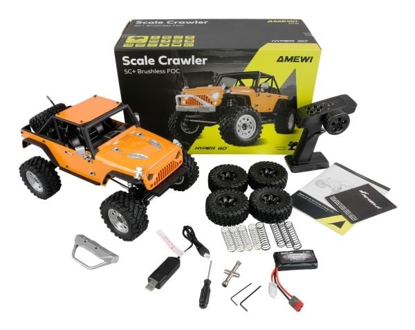 Amewi 22702, Rock crawler, 1:12, 14 år, 2000 mAh, 1,91 kg