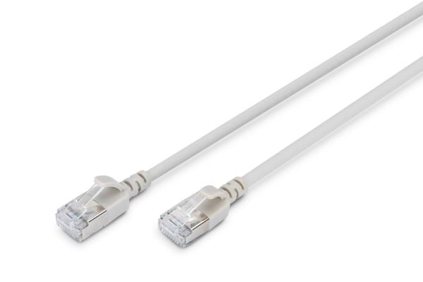 Digitus DK-1632-A-100S, 10 m, Cat6a, F/FTP (FFTP), RJ-45, RJ-45, Grå