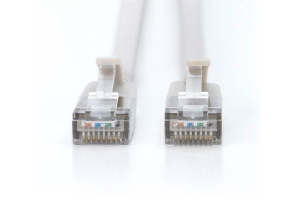 Digitus DK-1632-A-100S, 10 m, Cat6a, F/FTP (FFTP), RJ-45, RJ-45, Grå