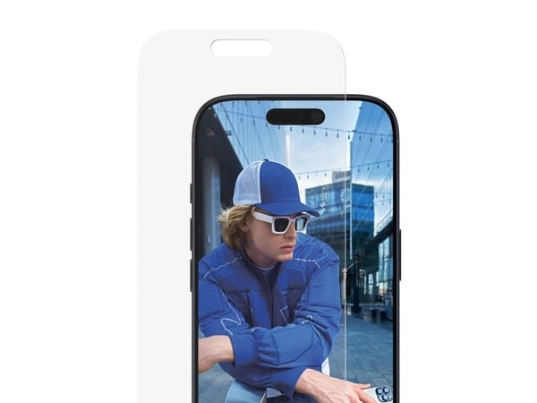 PanzerGlass - Skjermbeskyttelse for mobiltelefon - klassisk passform med EasyAligner - glass - blank - for Apple iPhone 17 Pro
