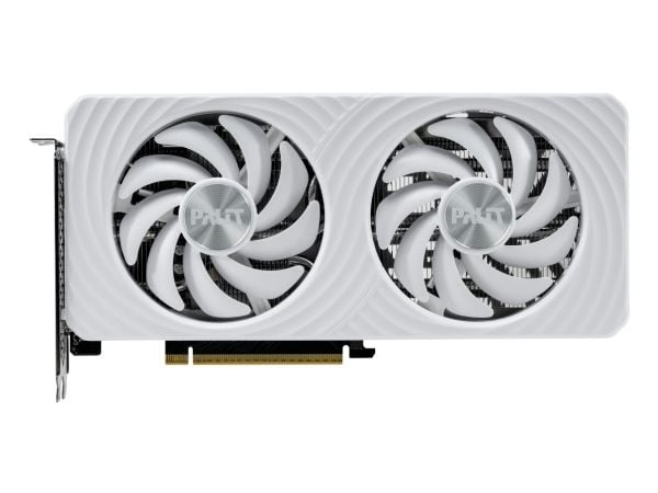 Palit GeForce RTX 5060 Ti White OC, GeForce RTX 5060 Ti, 8 GB, GDDR7, 128 bit, 7680 x 4320 piksler, PCI Express 5.0