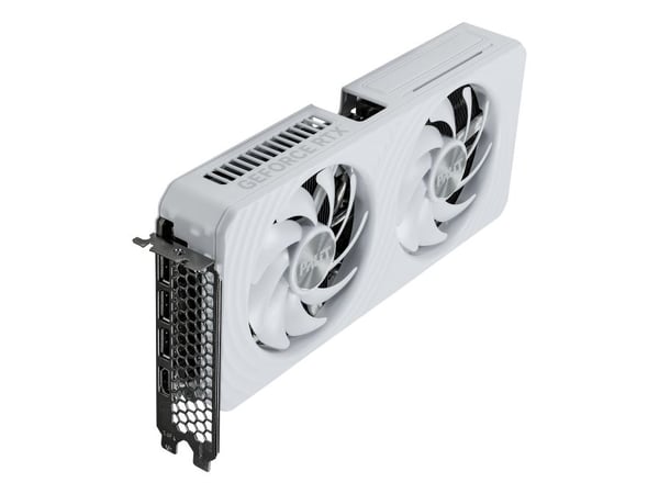 Palit GeForce RTX 5060 Ti White OC, GeForce RTX 5060 Ti, 8 GB, GDDR7, 128 bit, 7680 x 4320 piksler, PCI Express 5.0