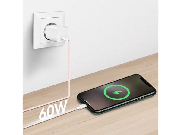 LogiLink CU0343, 1 m, USB C, USB C, USB 2.0, 0,48 Gbit/s, Rosa