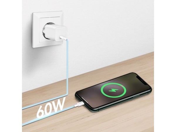 LogiLink CU0349, 1,5 m, USB C, USB C, USB 2.0, 0,48 Gbit/s, Blå