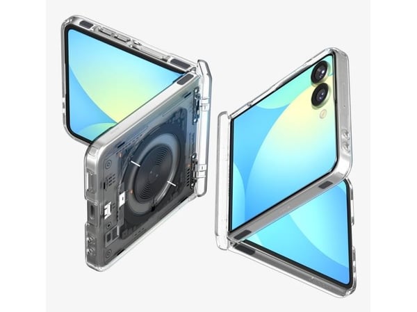 Spigen Ultra Hybrid Pro Neo One, Etui, Samsung, Galaxy Z Flip 7, 17,3 cm (6.8"), Gjennomsiktig