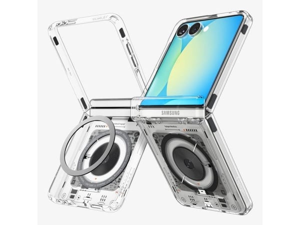 Spigen Ultra Hybrid Pro Neo One, Etui, Samsung, Galaxy Z Flip 7, 17,3 cm (6.8"), Gjennomsiktig