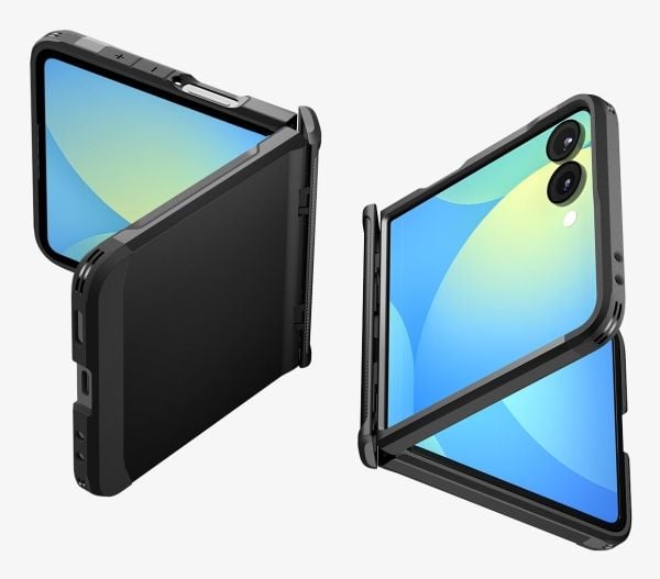 Spigen Slim Armor Pro, Skydd, Samsung, Galaxy Z Flip 7, 17,3 cm (6.8"), Sort