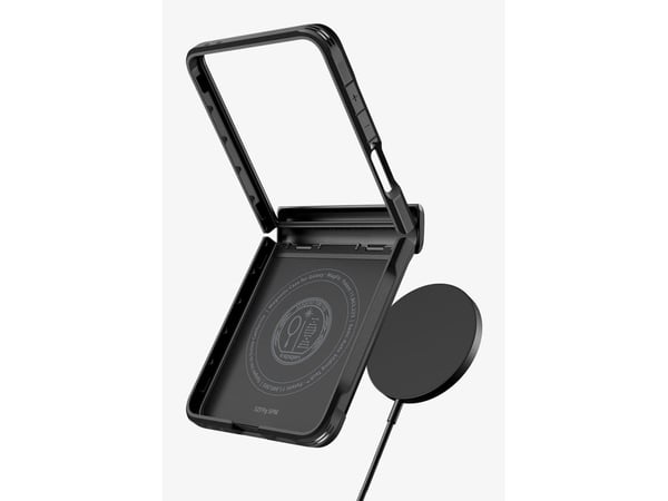 Spigen Slim Armor Pro, Skydd, Samsung, Galaxy Z Flip 7, 17,3 cm (6.8"), Sort