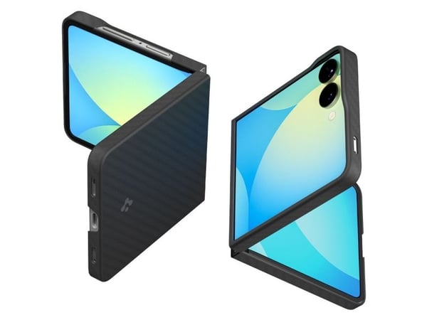 Spigen Air Skin Aramid, Etui, Samsung, Galaxy Z Flip 7, 17,5 cm (6.9"), Sort