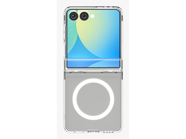 Spigen Ultra Hybrid Pro, Suojus, Samsung, Galaxy Z Flip 7, 17,3 cm (6.8"), Läpinäkyvä, Valkoinen