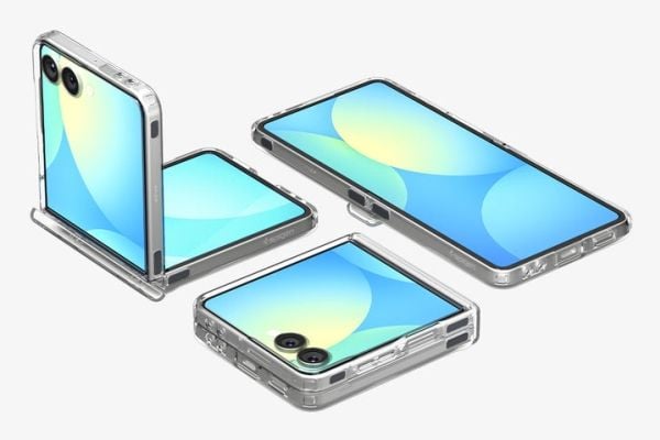 Spigen Ultra Hybrid Pro, Suojus, Samsung, Galaxy Z Flip 7, 17,3 cm (6.8"), Läpinäkyvä, Valkoinen