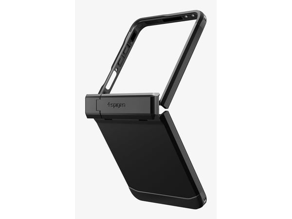 Spigen Tough Armor Pro, deksel, Samsung, Galaxy Z Flip 7, 17,3 cm (6,8"), Sort