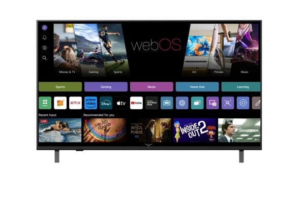 LG 50UA75003LA - 50" Diagonalklasse UA75 Series LED-bakgrunnsbelyst LCD TV - UHD AI - Smart TV - webOS - 4K UHD (2160p) 3840 x 2160 - HDR - Direct LED